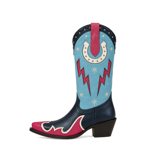 The Teresa - Blue, Black and Red