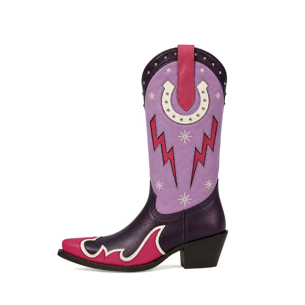 The Teresa - Purple, Black and Red
