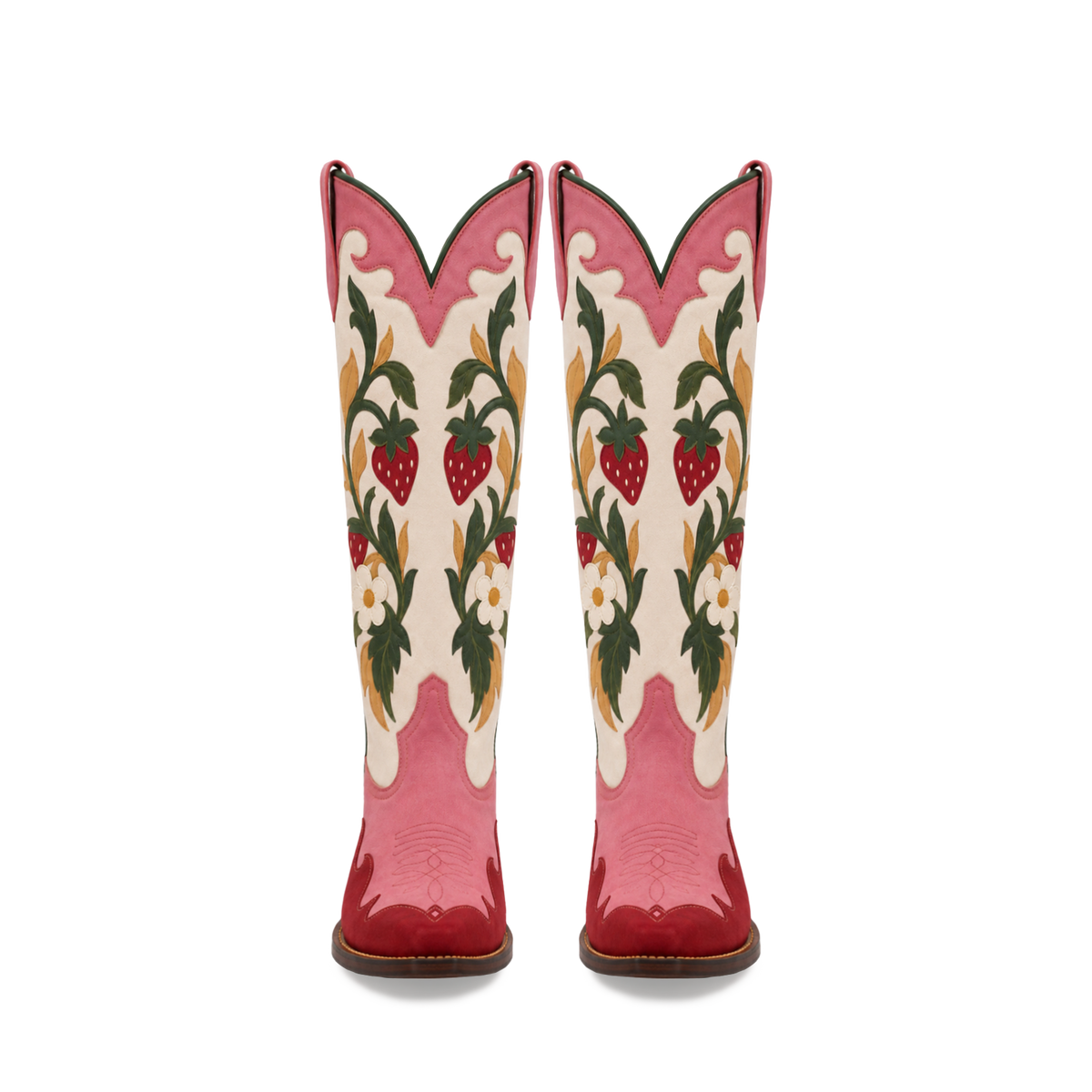 The Lydia - Red, Pink and Cream