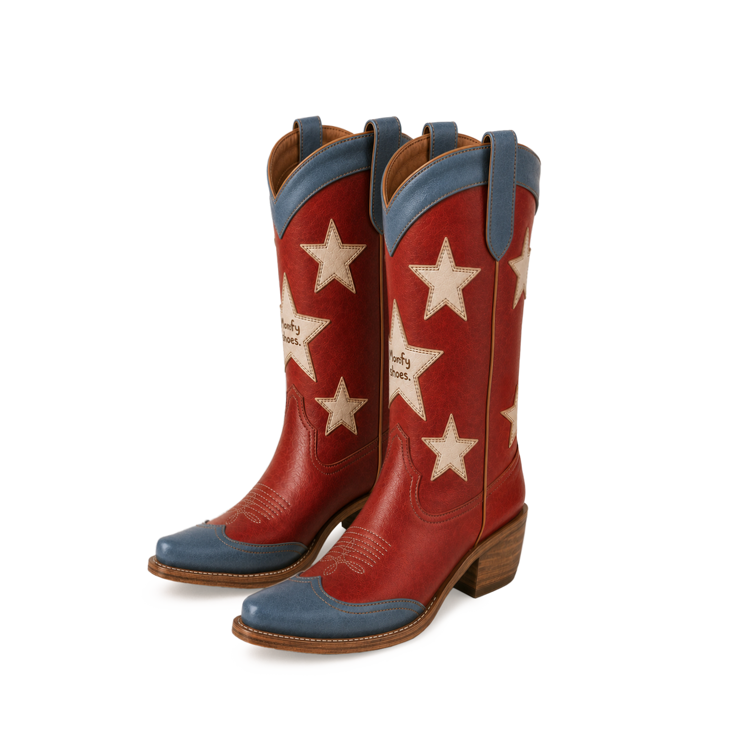 The Ruby - Red and Turquoise